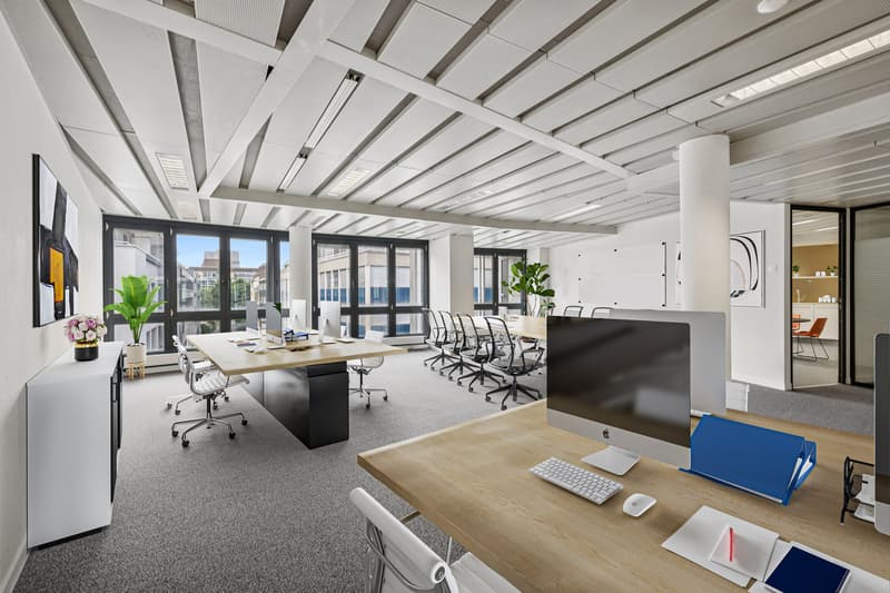 Staging Bürofläche