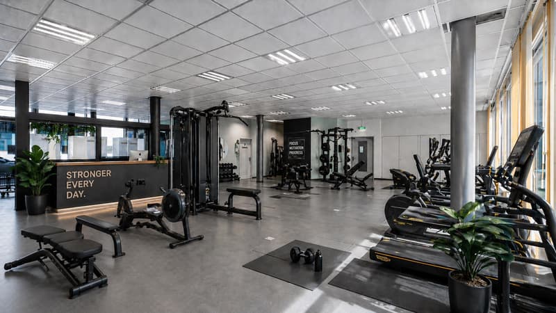 Staging Fitnessstudio