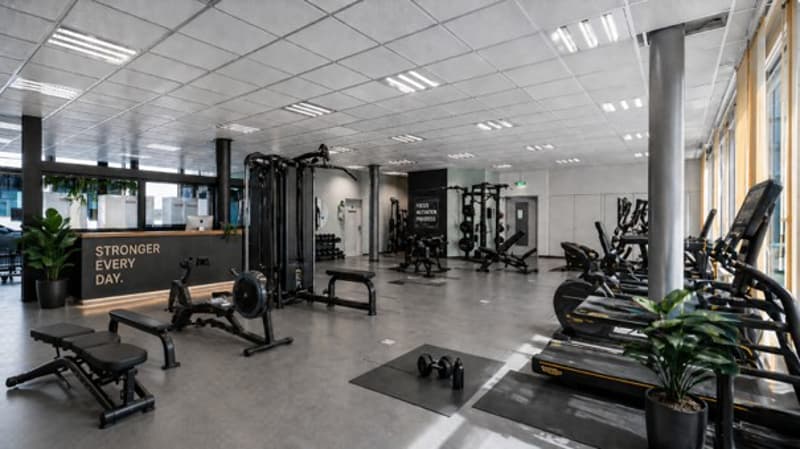 Staging Fitnessstudio