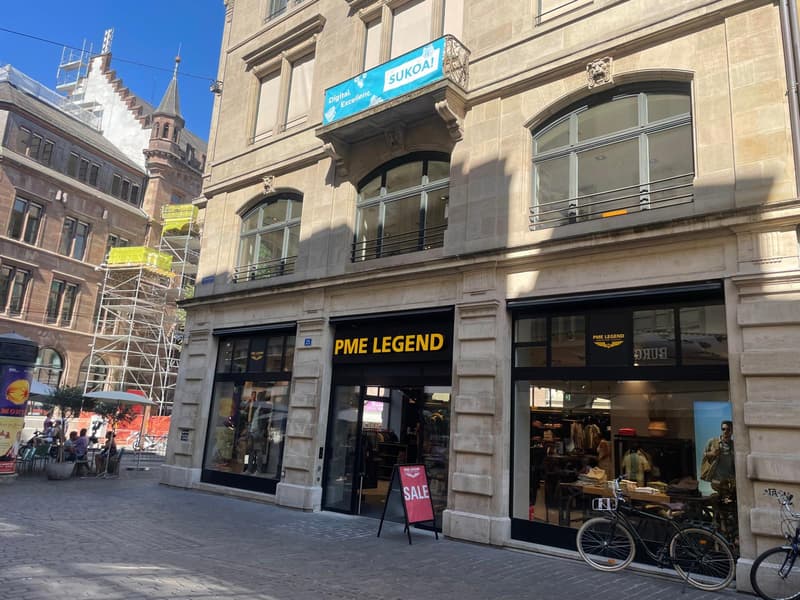 Maximale Sichtbarkeit dank 180 Schaufensterfront an der Gerbergasse (2)