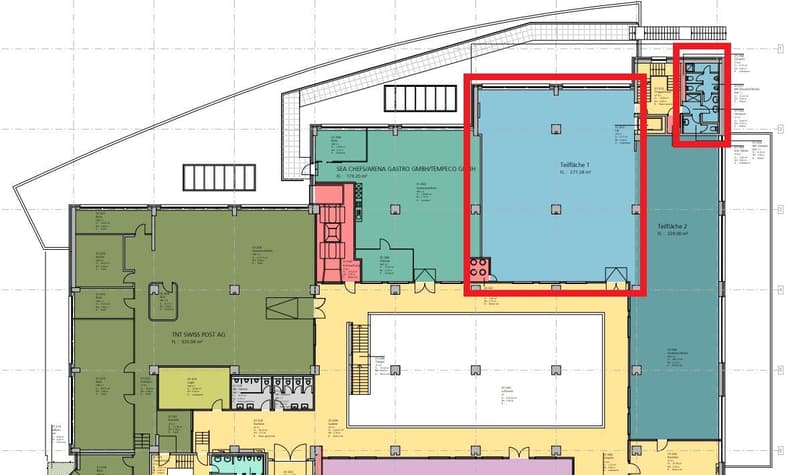 Grundrissplan _ Variante Unterteilung