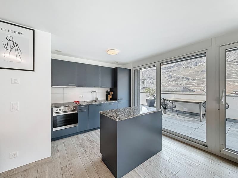 Magnifique appartement avec grande terrasse au centre d'Ardon (5)