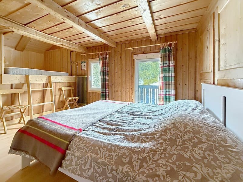 Auberge de 16 chambres avec bar à louer sur Morgins (13)