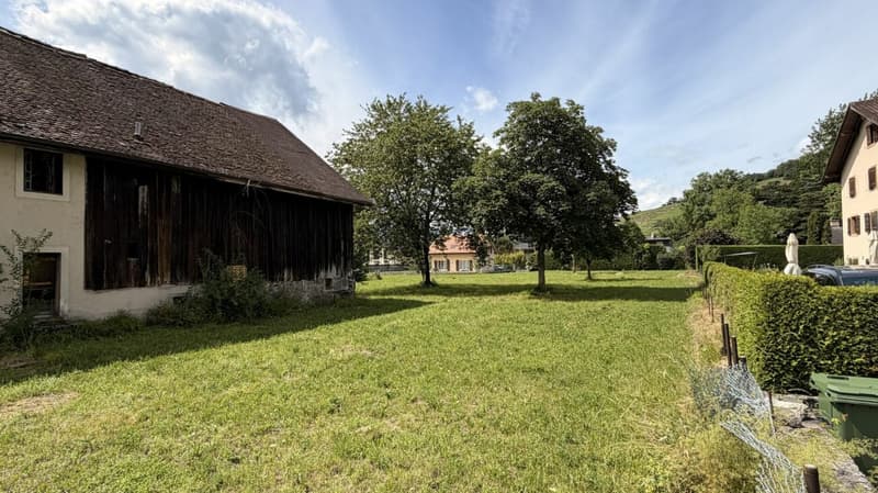 Terrain avec projet à vendre à Bex (1)