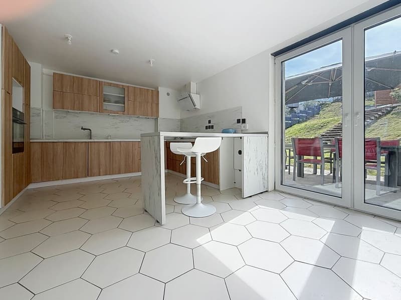 Lot de deux maisons jumelées de 5.5 pièces accompagnée d'une maison indépendante de 31m2 à Lugrin avec vue sur le lac (9)