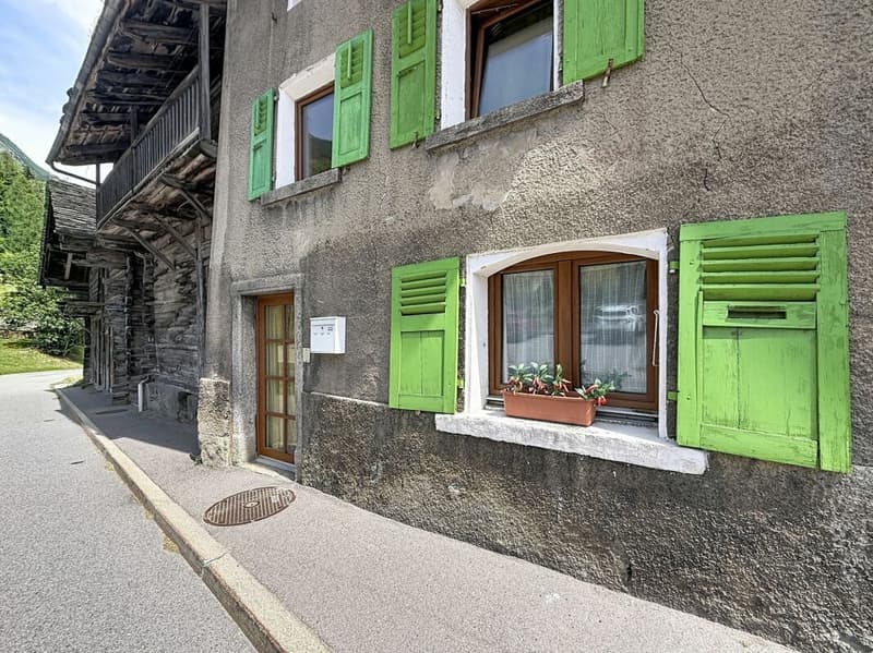 Sublime maison alpine à Orsière (2)