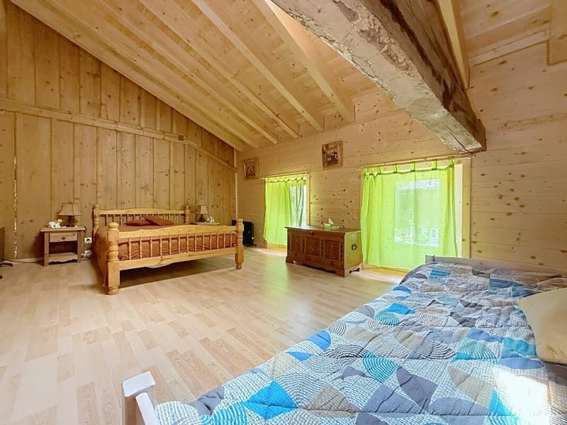 Sublime maison alpine à Orsière (12)