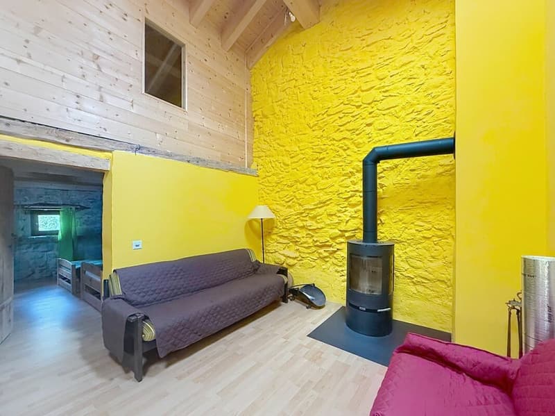Sublime maison alpine à Orsière (13)