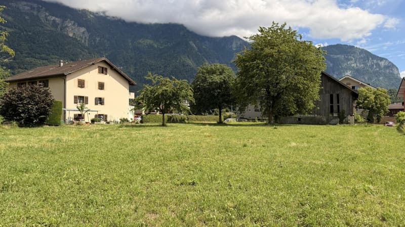 Terrain avec projet à vendre à Bex (9)