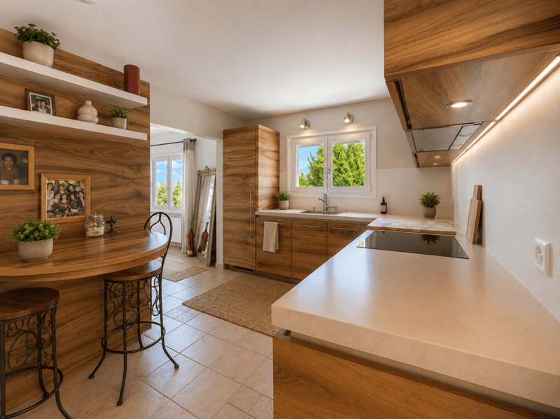 Cosy villa plain pied avec magnifique vue sur les montagnes et les Dents-du-Midi (9)