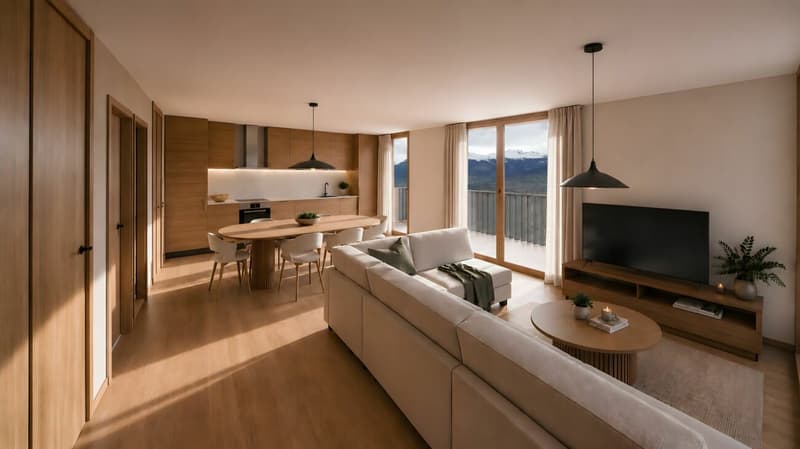 Villa mitoyenne contemporaine de 4.5 pièces à Salins (4)
