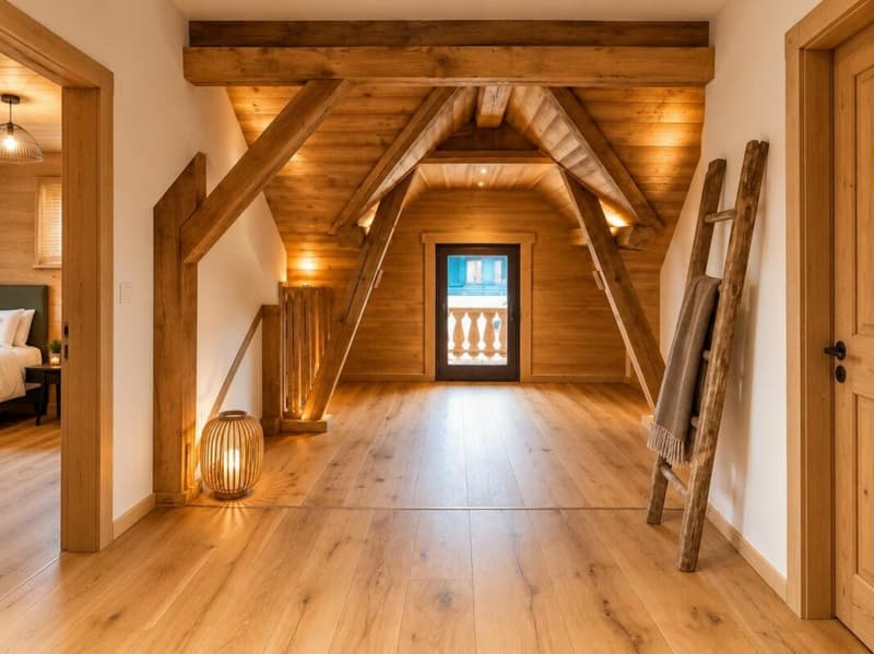 Maison individuelle de standing avec 2 appartements à vendre à Corbeyrier, à 15 min d'Aigle (6)