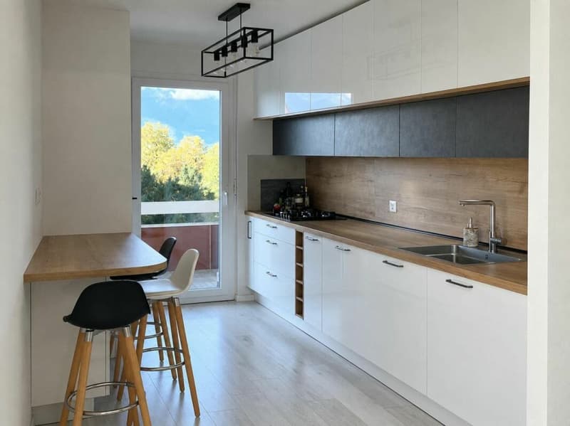 Appartement de 3,5 pièces 100m2 centre Vevey vue lac et montagnes (2)