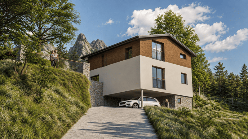 Villa individuelle neuve à Collombey-Muraz (Les Neyres) (4)
