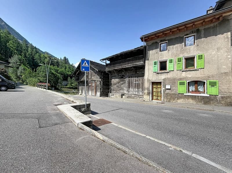 Belle maison alpine à Orsières (1)