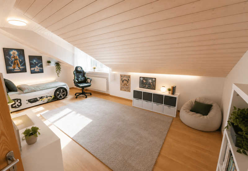 Charmante 3.5Zi Dachwohnung im Grünen (5)