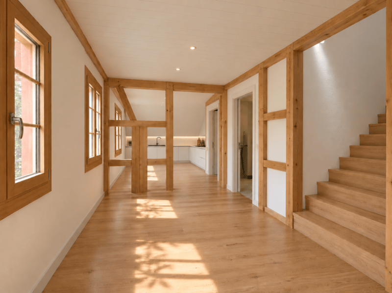 Erstbezug: 3,5 Zimmer in Bauernhaus (Whg#4) (4)