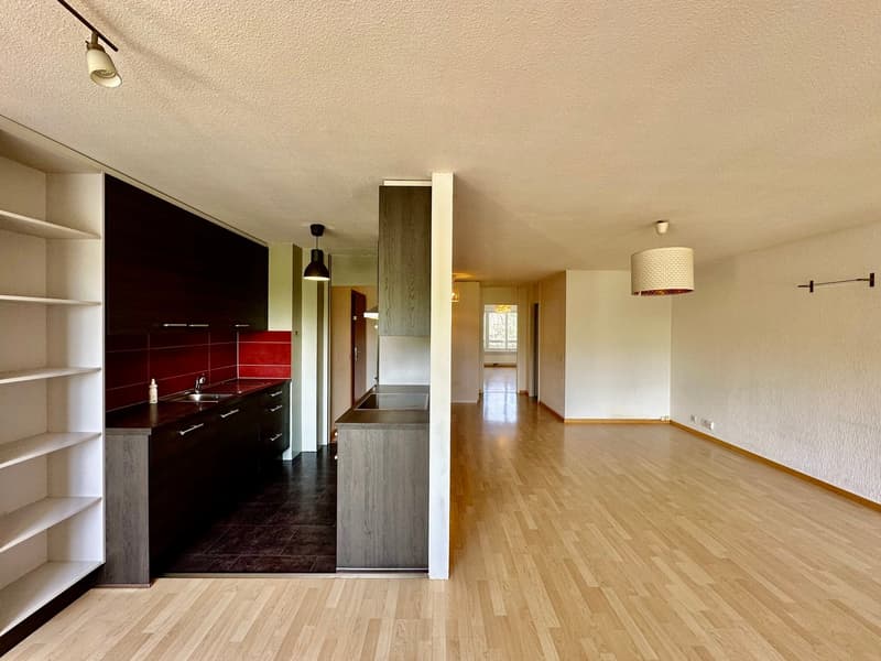 Appartement de 3.5 pièces, belle surface de 34m2 avec balcon - proche de toutes commodités (1)