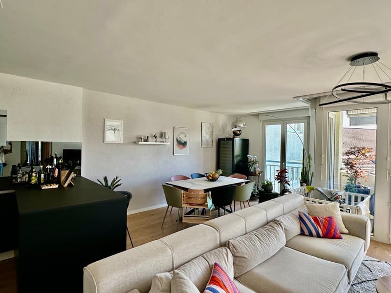Grand appartement de 2.5 pièces de 48,2 m2 avec balcon - idéalement situé dans un quartier familial (1)