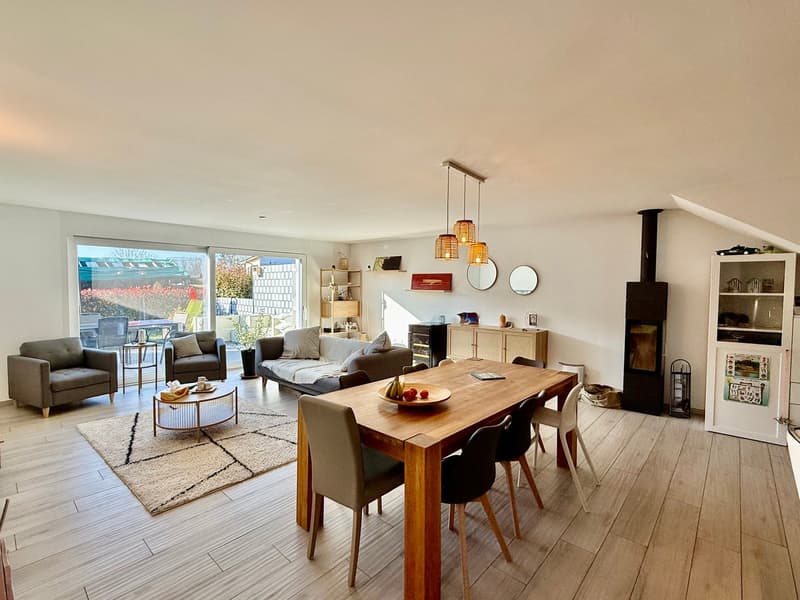 ECOTEAUX - A 7 minutes de Oron - Superbe maison contigüe de 5,5 pièces - 160 m2