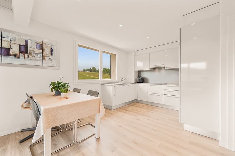 VALEYRES-SOUS-RANCES - Charmant appartement-duplex de 5,5 pièces avec balcon, jardin et superbe vue (6)