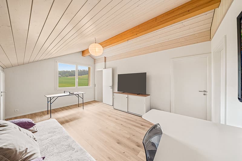VALEYRES-SOUS-RANCES - Superbe appartement-duplex de 5,5 pièces avec balcon, jardin et superbe vue (12)