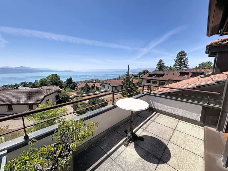 Superbe appartement en attique de 3.5 pièces avec vue sur le lac et les montagnes (2)