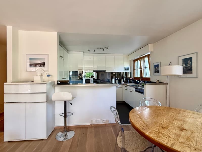 Superbe appartement de 2,5 pièces avec grande terrasse et belle échappée sur le lac et les montagnes (3)