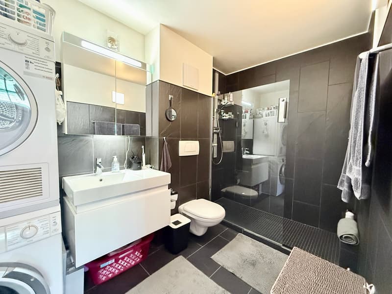Superbe appartement de 2,5 pièces avec grande terrasse et belle échappée sur le lac et les montagnes (10)