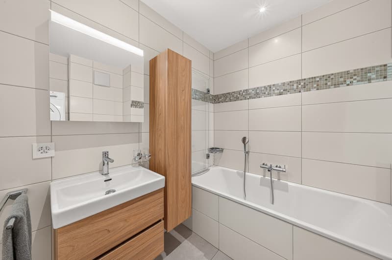 Superbe appartement de 3,5 pièces avec vue imprenable sur le lac et les montagnes - quartier calme (10)