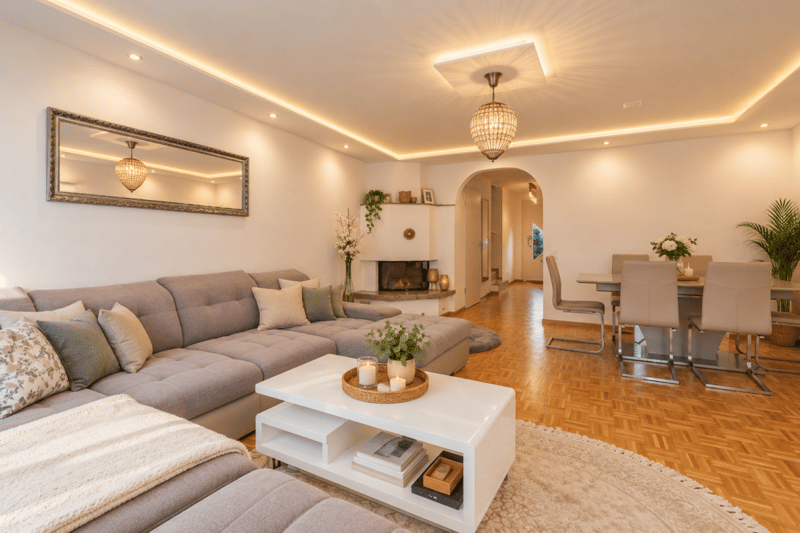Wohnen wie im eigenen Haus - charmante Maisonettewohnung mit Wintergarten (1)