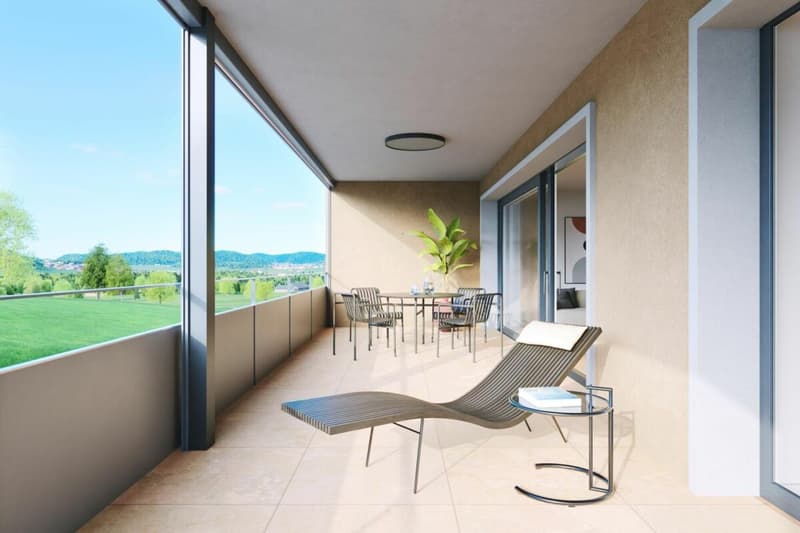 Projet de construction neuve "Sonnenwiese" - Appartement 4.5 pièces au 1er étage (Appartement n° 6) (2)
