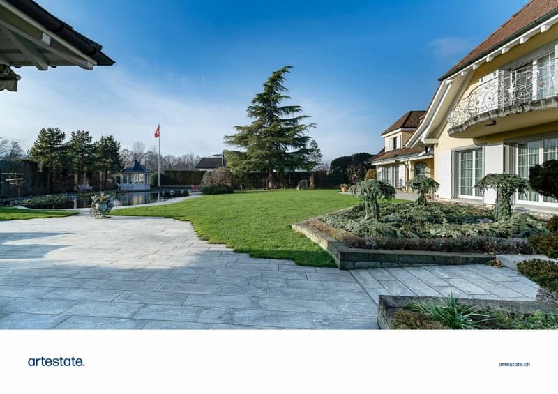 Villa di campagna lussuosa con piscina interna e laghetto di nuoto (3)