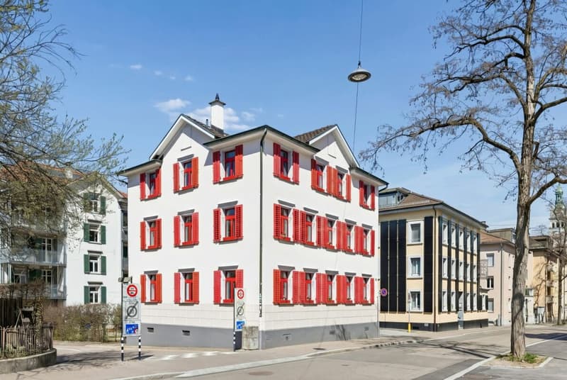 Blick von Linsebühlstrasse