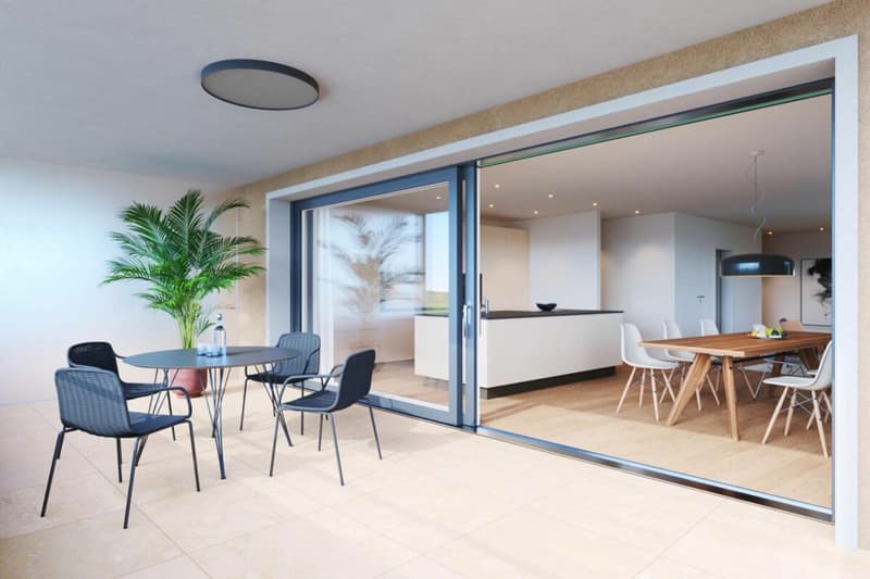 Neubauprojekt "Sonnenwiese" - 4.5 Zimmer Maisonettewohnung im EG & 1. OG (Wohnung Nr. 1) (2)