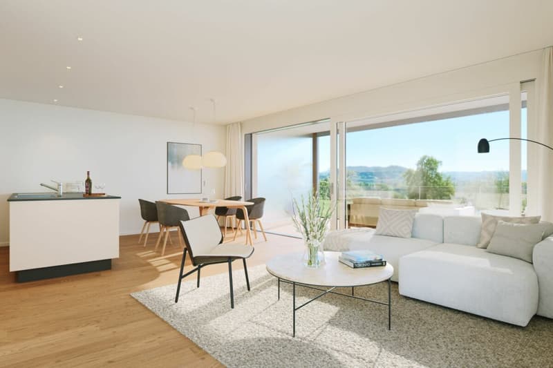 Neubau: 3.5 Zimmer Geschosswohnung im 1. OG West (Wohnung Nr. 5) (2)