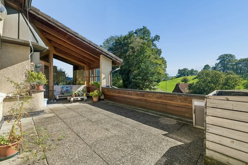 Maisonettewohnung mit Einliegerwohnung, Garten und Aussicht über das Rheintal (8)