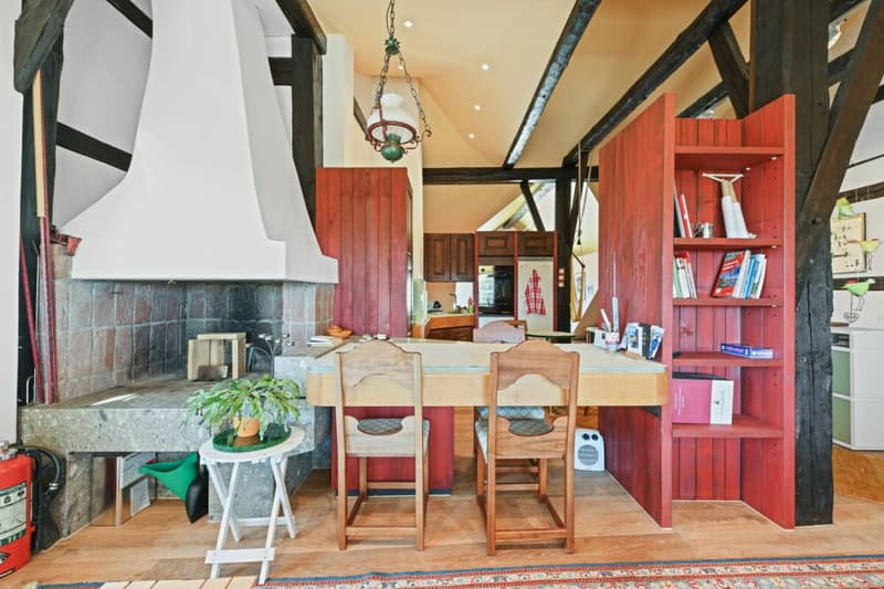 Charme et perspective - appartement-maisonnette unique dans le coeur de Wil SG (6)