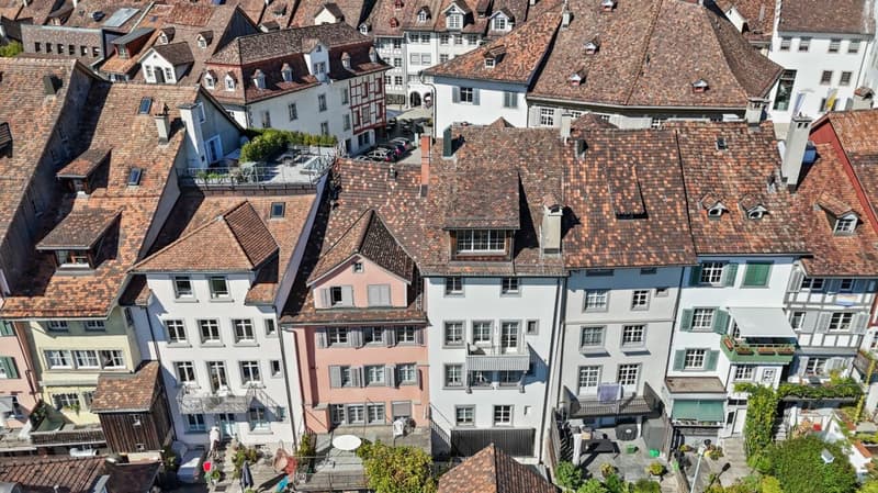 Charme et perspective - appartement-maisonnette unique dans le coeur de Wil SG (37)