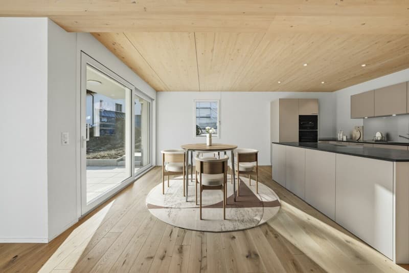 Modern semi-detached house with plenty of space, high-quality finishes, and a garden in Stein am Rhein (6)