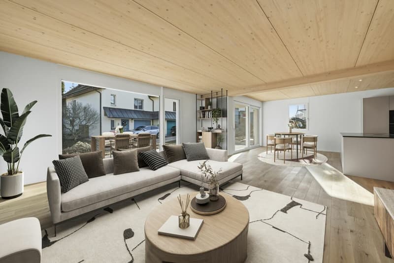 Modern semi-detached house with plenty of space, high-quality finishes, and a garden in Stein am Rhein (5)
