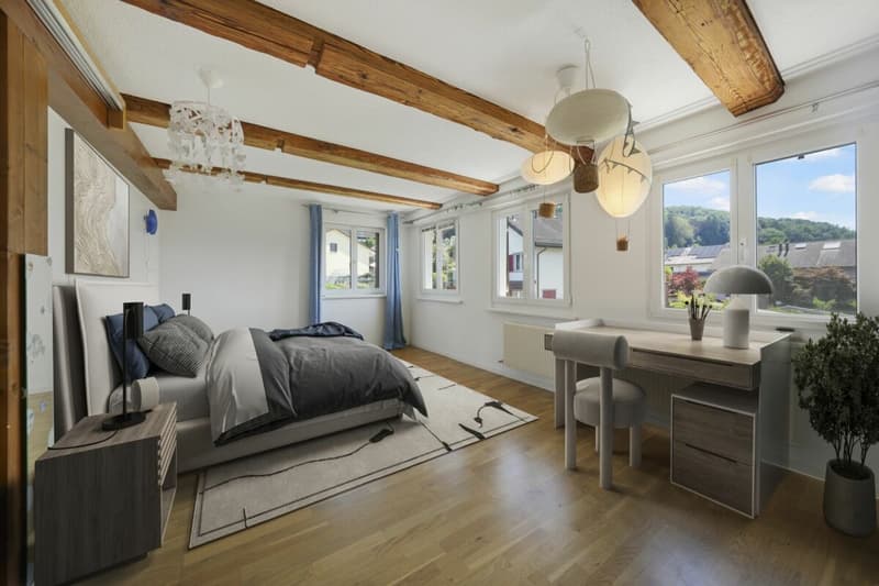 Charme trifft Komfort - Ihr stilvoll saniertes Zuhause mit Pool in Bischofszell (6)