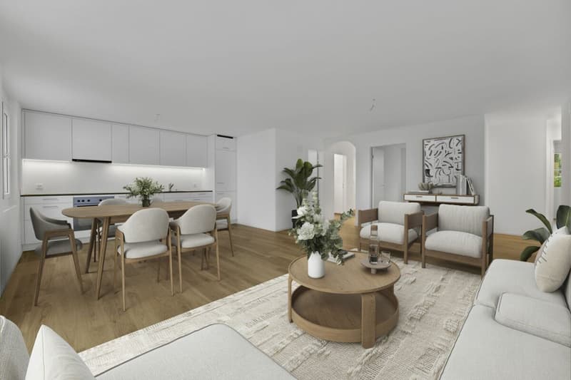 Zuhause ankommen - modern, hell und zentral wohnen an bester Lage in Gossau (2)