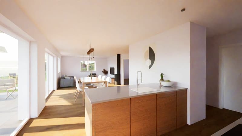 A vendre - Maison neuve clé en main  dans un cadre privilégié (4)