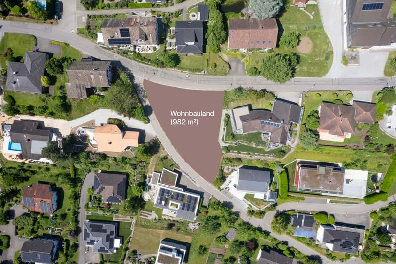 Wohnbauland an top Lage