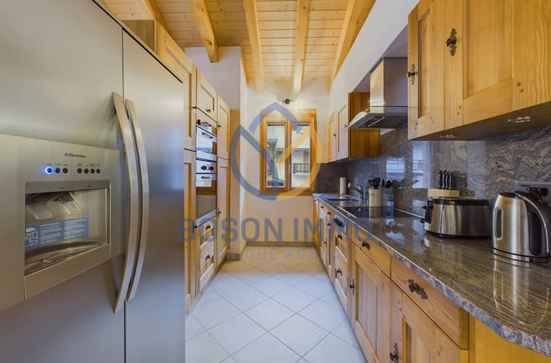 Attique lumineux aux Marécottes avec mezzanine et vue sur les Alpes ! (4)