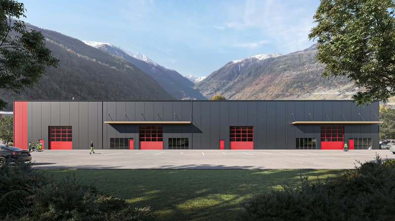 HALLE A CONSTRUIRE À MARTIGNY, STRATEGIQUEMENT SITUEE ! (11)