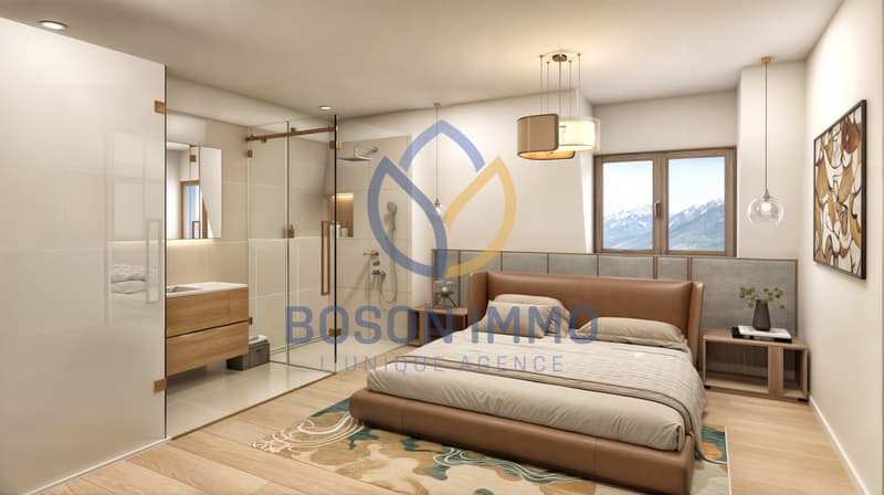 Appartements de haut standing à construire, au coeur de Martigny ! (3)