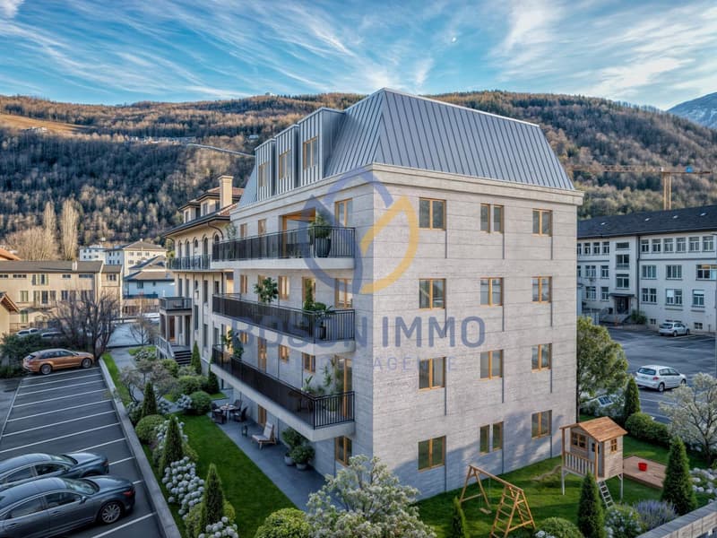 Appartements de haut standing à construire, au coeur de Martigny ! (6)
