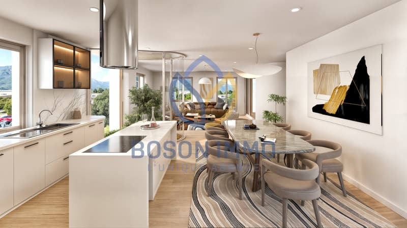 Appartements de haut standing à construire, au coeur de Martigny ! (5)